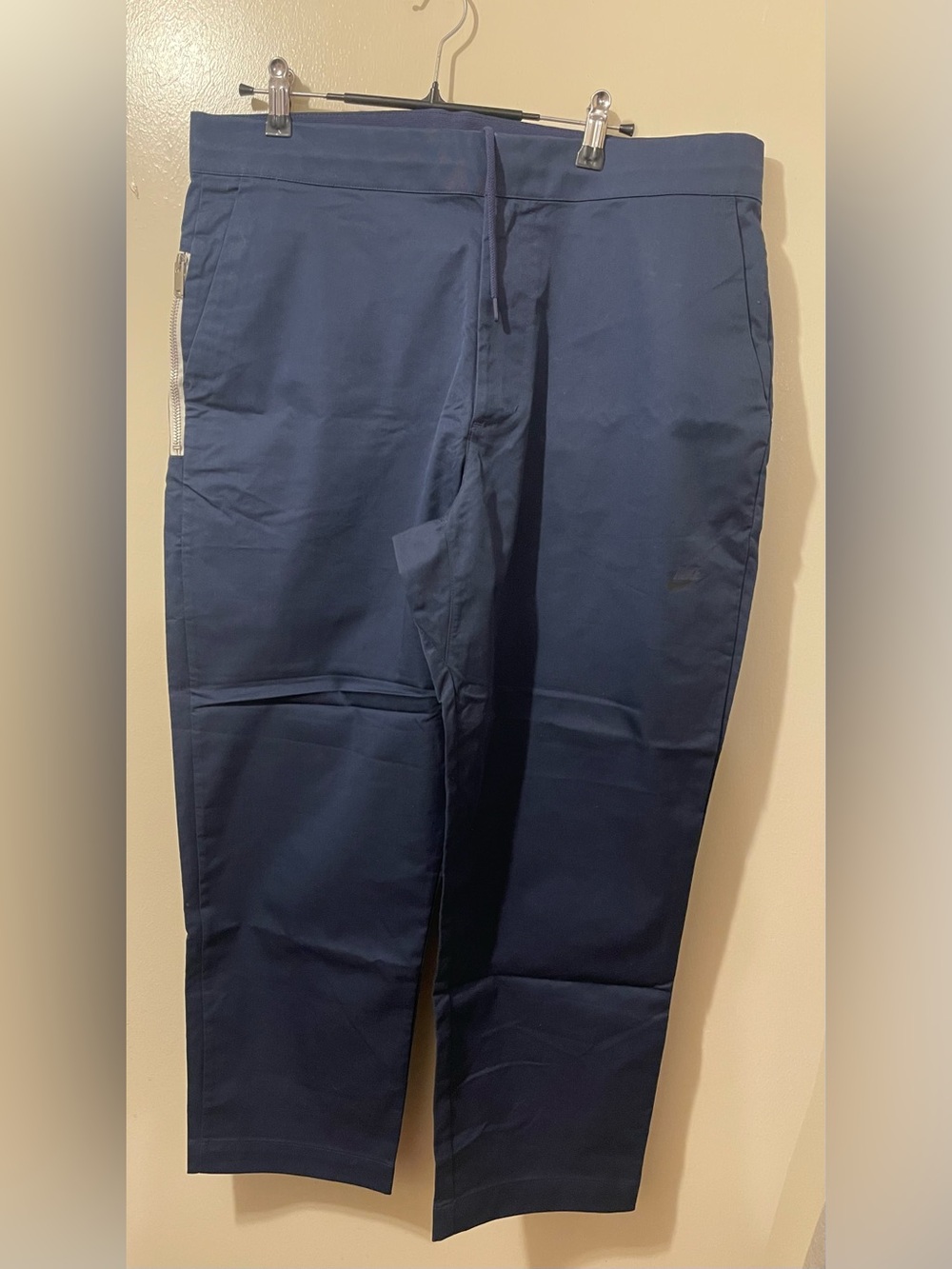 Nike SB Men's Navy Drawstring Chino Pants